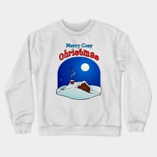 Cozy Cabin Christmas Crewneck Sweatshirt